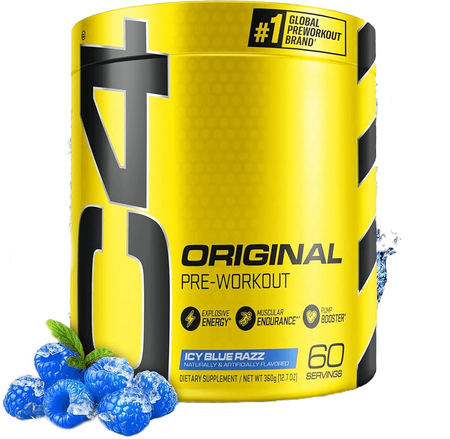 Cellucor C4 Original Pre-Workout | 390 gms | Icy Blue Razz