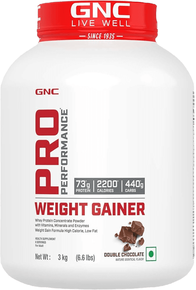 GNC Pro Performance Weight Gainer | 3 Kg | Double Chocolate