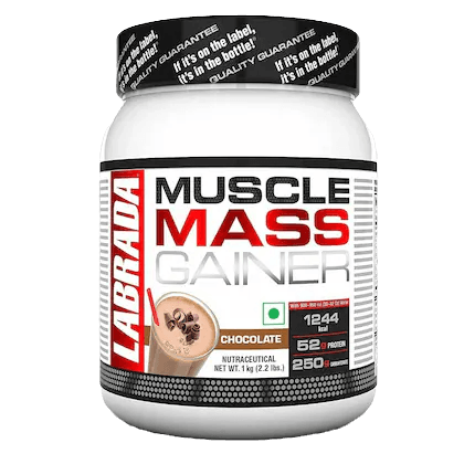 Labrada Muscle Mass Gainer| 1 kg | Chocolate