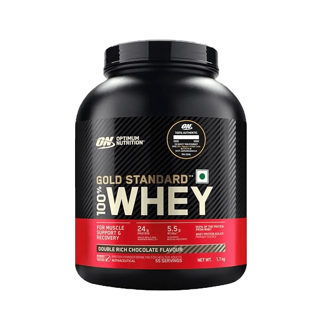 Optimum Nutrition Gold Standard Whey | 1.7 Kg | Double Rich Chocolate