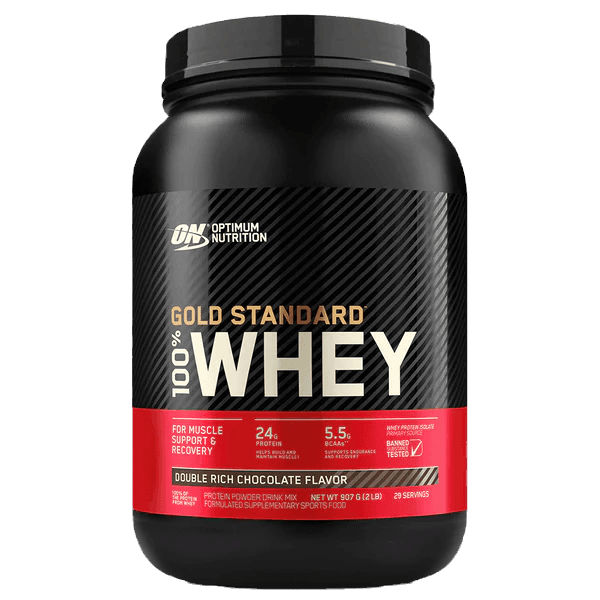 Optimum Nutrition (ON) Gold Standard 100% Whey | 907 gms | Double Rich Chocolate