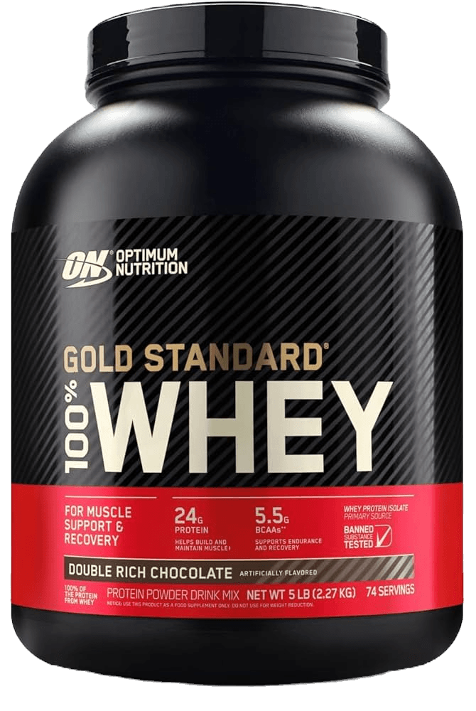 Optimum Nutrition (ON) Gold Standard 100% Whey | Double Rich Chocolate | 2.27 Kg
