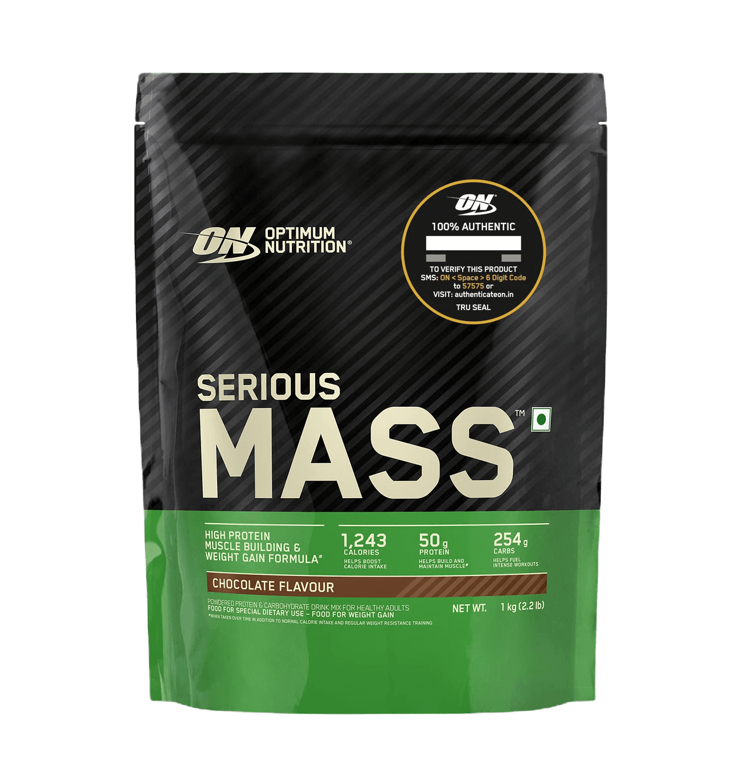 Optimum Nutrition (ON) Serious Mass | 1 Kg | Chocolate