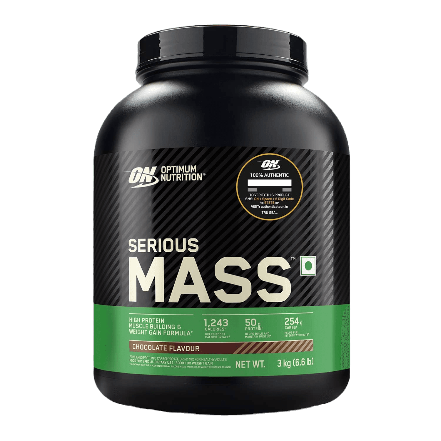 Optimum Nutrition Serious Mass | 3 Kg | Chocolate